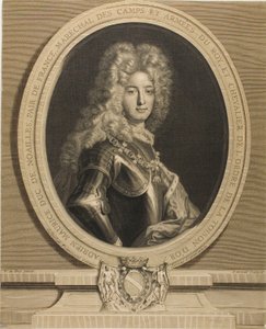 ノアイユ公アドリアン＝モーリスの肖像 作： Pierre Drevet