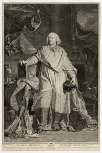 モー司教、ジャック・ベニーニュ・ボシュエの肖像 作： Pierre Drevet