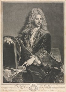ロバート・デ・コットの肖像 作： Pierre Drevet