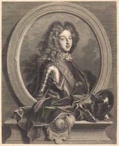 ブルゴーニュ公ルイ・オブ・フランス 作： Pierre Drevet after Hyacinthe Rigaud