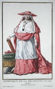 ドミニク・ド・ラ・ロシュフーコー枢機卿（1712-1800）「Receuil des Estampes, representant les Rangs and les Dignites, suivant le Costume de toutes les Nation