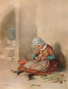 リトル・ドメスティック、1869、1938 作： Pierre Edouard Frere
