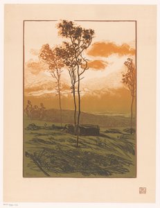 風景 作： Pierre Eugène Vibert