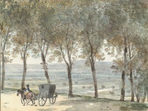 シャトー ドゥ城への旅のスケッチブック、1811 年。 作： Pierre Francois Leonard Fontaine