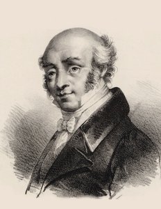 作曲家ジョヴァンニ・バッティスタ・ヴィオッティの肖像、1755～1824年、1820年頃。 作： Pierre François Ducarme