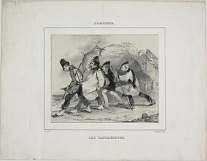 風景画家 作： Pierre François Eugène Giraud