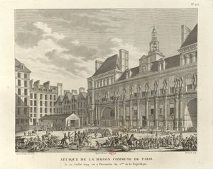 パリ・コミューンへの攻撃 作： Pierre Gabriel Berthault