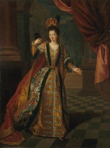ルイーズ・フランソワーズ・ド・ブルボン 1673-1743、マドモアゼル・ド・ナント、1690年頃。 作： Pierre Gobert