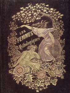 Mythological Women - Couv.de "Muses et Fées", ドローイング：G. Staal, by Mery and the Cte Foelix 作： Pierre Gustave Eugene Staal