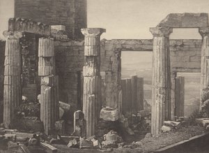 ギリシャ。アテネのPropylees 作： Pierre Gustave Joly