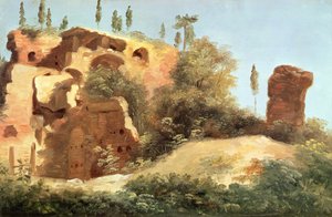 ヴィラ・ファルネーゼの廃墟 作： Pierre Henri de Valenciennes
