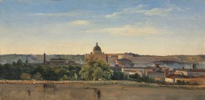 ローマの眺め、1782-1784年頃