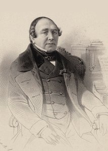 オペラ歌手ルイ・アントワーヌ・エレオノール・ポンシャールの肖像 1787-1866、1850年。 作： Pierre Hippolyte Aumont