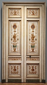 両開きドア、1790年代 作： Pierre II Rousseau