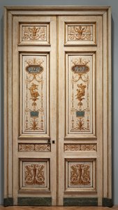 両開きドア、1790年代 作： Pierre II Rousseau