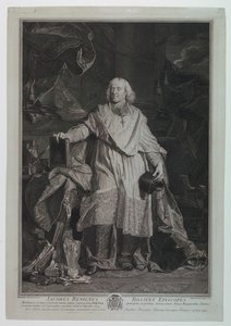 ジャック・ベニーニュ・ボシュエ枢機卿の肖像（1627-1704）