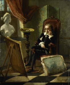 若い画家 作： Pierre Joseph Toussaint