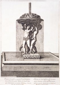 ベルサイユのルイレランベールによる噴水、1673年 作： Pierre Lepautre