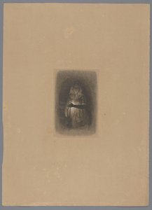 海岸で根こそぎにされた木の幹 作： Pierre Louis Dubourcq