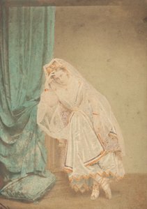 [ジュディスとしてのゴールドピケドレスの伯爵夫人]、1860年代。 作： Pierre Louis Pierson