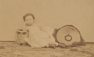 ドラム、1860年代。 作： Pierre Louis Pierson