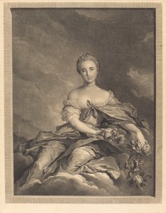 息子レバーのフローレ 作： Pierre Maleuvre after Jean Marc Nattier