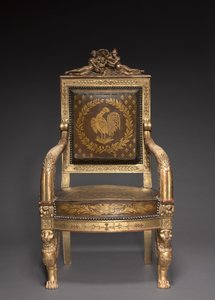 子供の玉座、1822年