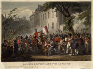 1830年の7月革命、1830年 作： Pierre Martinet