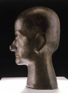 ボードレールの胸像、ブロンズ 作： Pierre Maurice Raymond Duchamp Villon