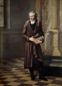アレクサンドル・ルノワール（1761-1839）の肖像 フランス記念物博物館の学芸員 ピエール・M・デラフォンテーヌ（1774-1860）の絵画 1802年 日。2,20 x 1,61 m - アレクサンドル・ルノワール（1761-1839）の肖像、フランスのモニュメント博物館の学芸員。絵画 作： Pierre Maximilien Delafontaine