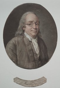 ベンジャミンフランクリン 作： Pierre Michel Alix