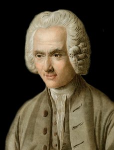 Portrait of Jean-Jacques Rousseau - ジャン・ジャック・ルソー（1712-1778）の肖像 ピエール・ミシェル・アリクスの彫刻作品