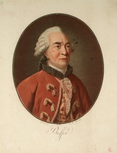 博物学者ジョルジュ＝ルイ・ルクレール（ビュフォン伯爵）の肖像 1707-1788年 1793年