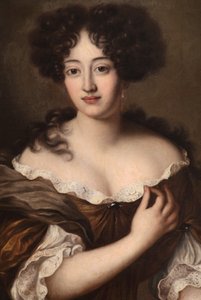 ホーテンスマンチーニ、マザラン公爵夫人と呼ばれる女性 作： Pierre Mignard