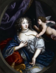 Françoise-Athénaïsde Rochechouart、マルケスドモンテスパン1640-1707 作： Pierre Mignard