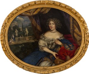 Françoise-Athénaïsde Rochechouart、マルケスドモンテスパン1640-1707 作： Pierre Mignard