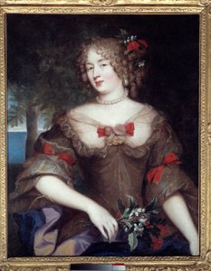 マダム・ド・セヴィーニュ：セヴィーニュ侯爵夫人マリー・ド・ラブタン・シャンタル（1626-1696）の娘、グリニャン伯爵夫人フランソワーズ・マルグリット・ド・セヴィーニュ（1648-1705）の肖像画。ピエール・ミニャール（1612-1695）による絵画 作： Pierre Mignard