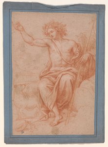 Studie von Apollo oder Johannes dem Täufer 作： ピエール・ミニャール
