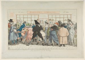 Rue du Coq の Dawdlers Rue du Coq の Dawdlers、1805 年。