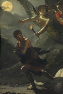 詳細：犯罪を追う正義と神の復讐 作： Pierre Paul Prudhon