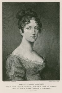 エリサ・ボナパルト 作： Pierre Paul Prudhon