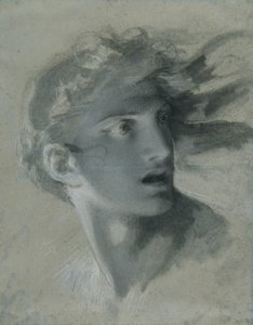 復讐の頭、1804年頃 作： Pierre Paul Prudhon