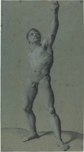 男性ヌード研究 作： Pierre Paul Prud