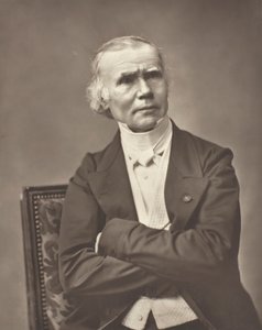 Alfred-Armand-Louise-Marie Velpeau フランスの外科医および解剖学者、1795～1867年頃。 1867年。 作： Pierre Petit