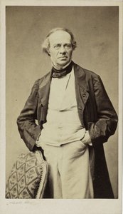 作曲家ジャック・フロメンタル・ハレヴィの肖像、1799～1862年、1860年頃。