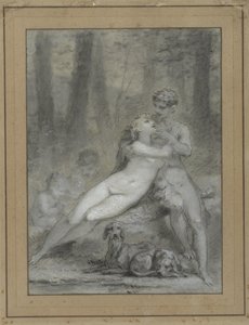 ヴィーナスとアドニス 作： Pierre Prud