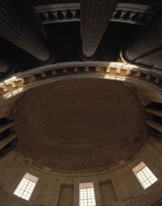 バロック建築。建築家ピエール・ピュジェ（1622年～1694年）によるマルセイユ修道院の旧シャリテ礼拝堂（1679年～1707年）。内観。マルセイユ、ブーシュ・デュ・ローヌ（Bouches-du-Rhone）（13）。 作： Pierre Puget