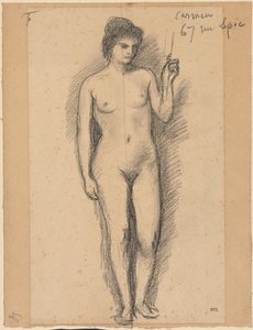 カルメン、1800年代後半。 作： Pierre Puvis de Chavannes