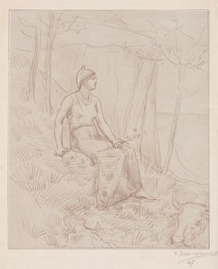 ノルマンディー。 作： Pierre Puvis de Chavannes