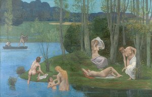 夏。 1891 作： Pierre Puvis de Chavannes